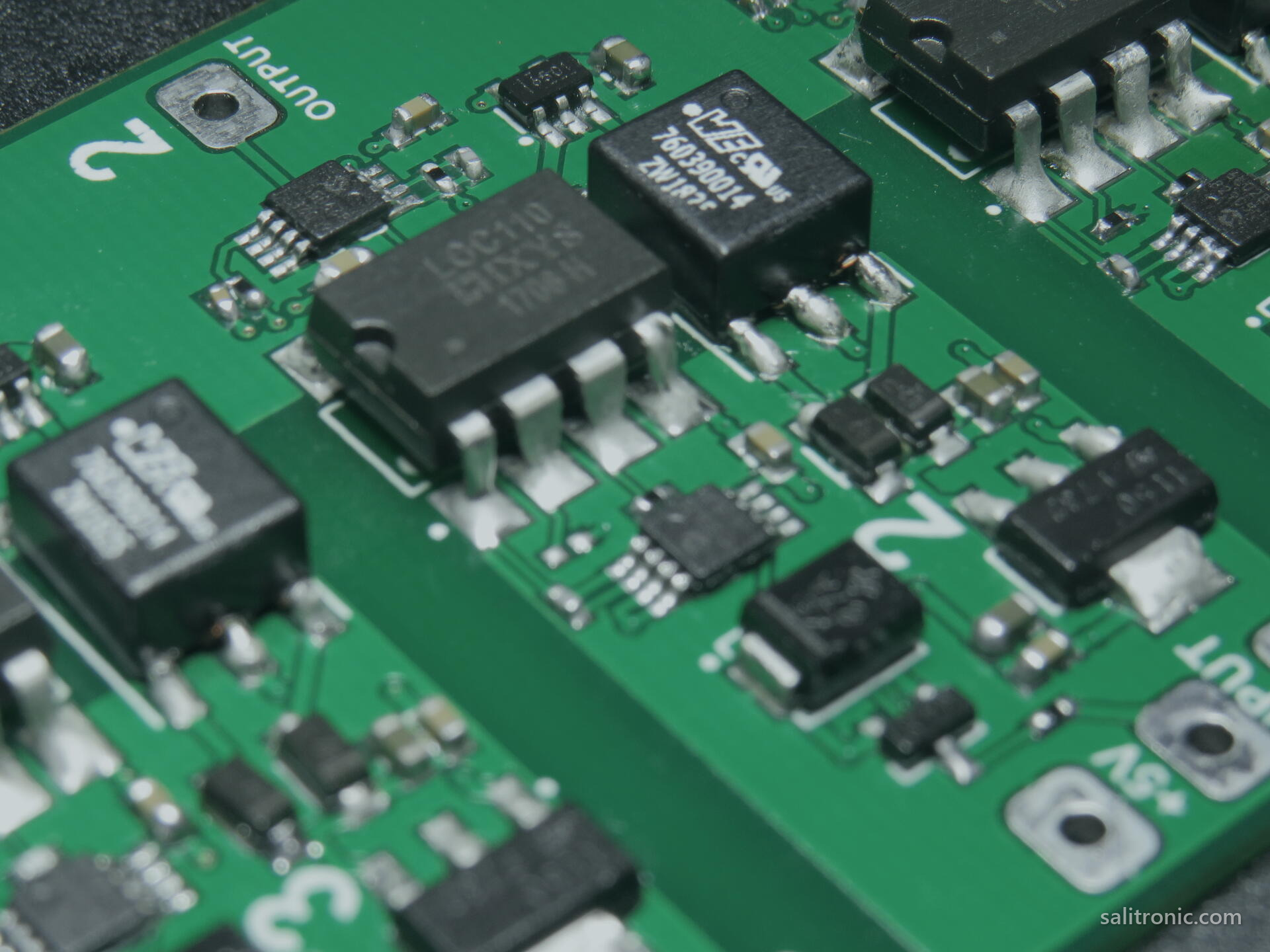 Isolated analog interface board under design review