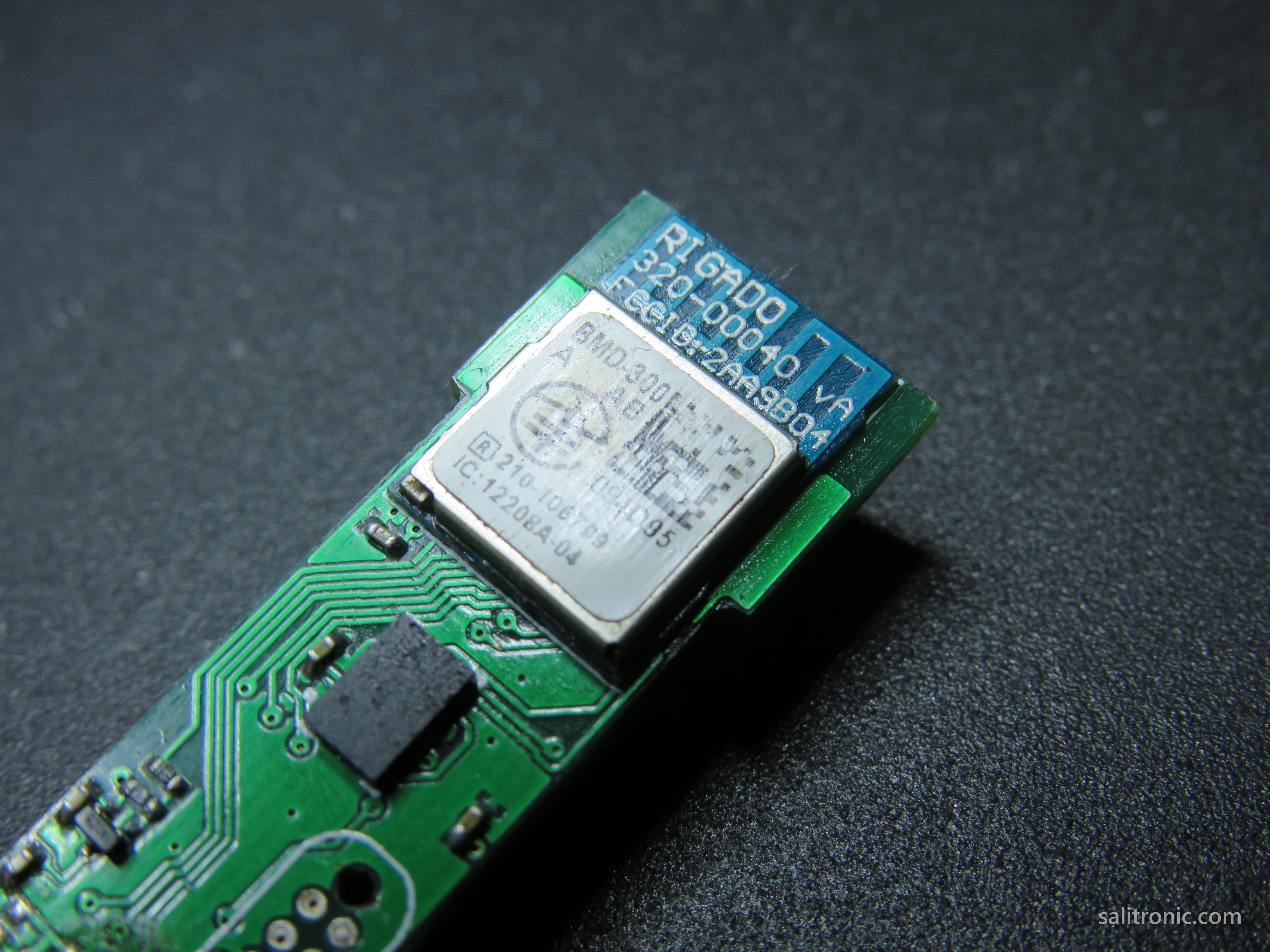 Ultra compact Rigado based BLE orientation tracker module PCB