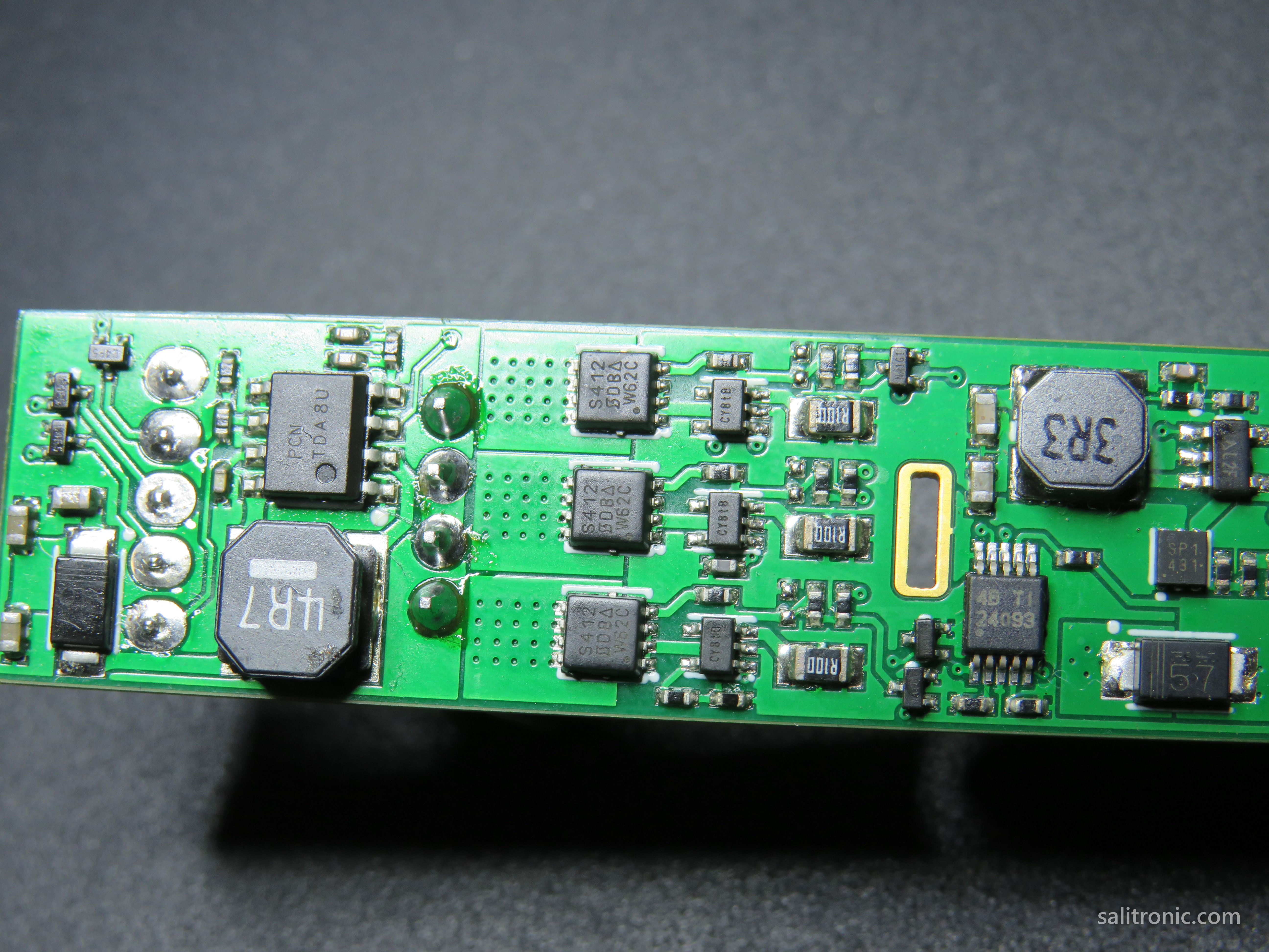 High precision analog RGB LED driver PCB