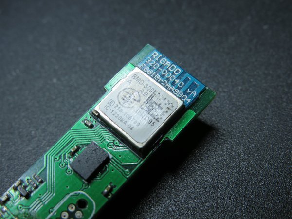 Ultra compact Rigado based BLE orientation tracker module PCB