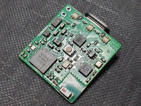 Compact Nordic nRF52 multi sensor BLE mini board PCB