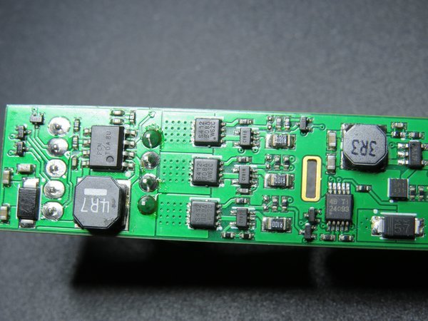 High precision analog RGB LED driver PCB