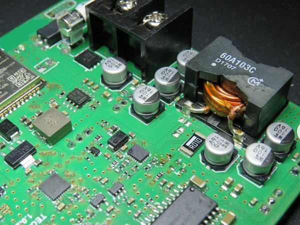 Thermoelectric (TEC) liquid cooler driver PCB